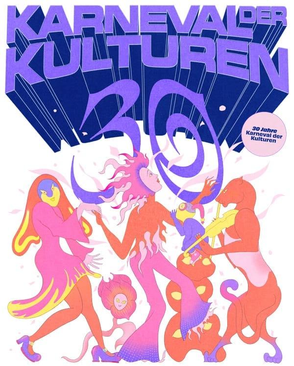 Logo du carnaval des cultures 2026