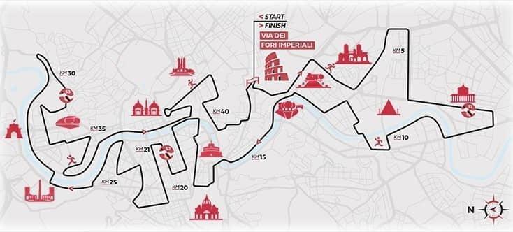 carte marathon rome