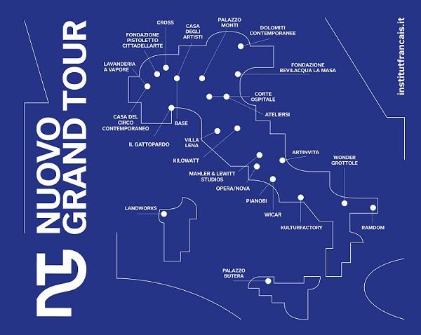 carte grand tour italie