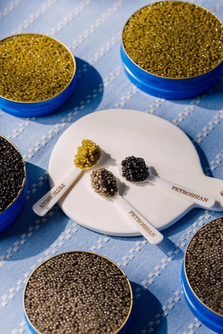 Le caviar Petrossian à Londres