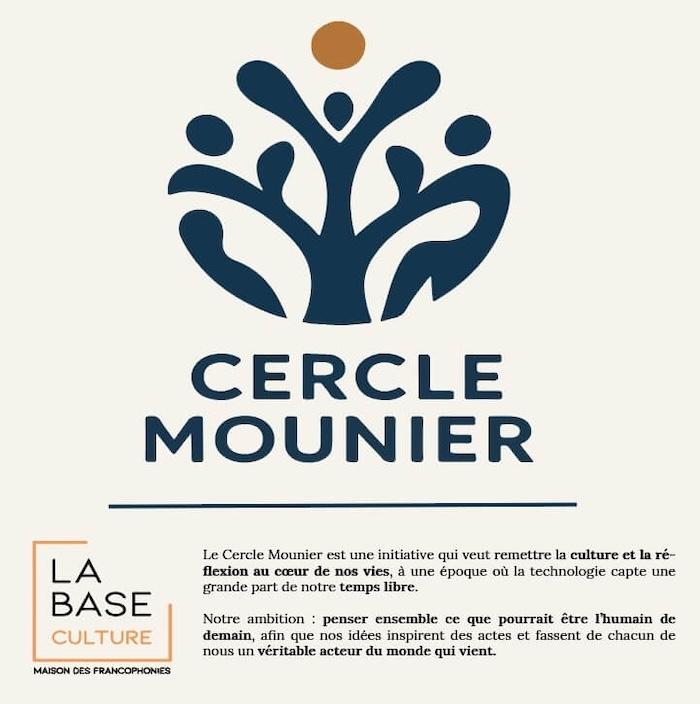 affiche cercle mounier