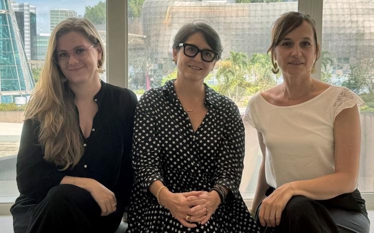 Anne-Laure POIRÉ, Consultante en recrutement & RH ; Caroline STEGER, Responsable du recrutement et des services corporate ; Virginie LAURENT LE GOFF, Consultante en recrutement & RH.