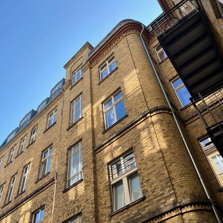 Vue extérieure du bâtiment de Chaussee 36