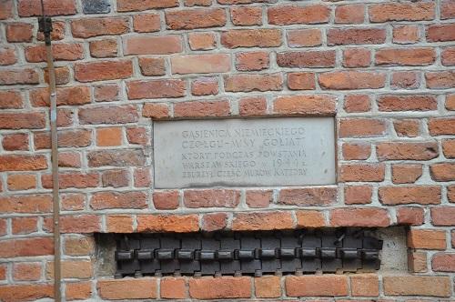 Varsovie vieille ville relique insurrection