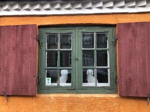 chiens de dos Copenhague Nyboder