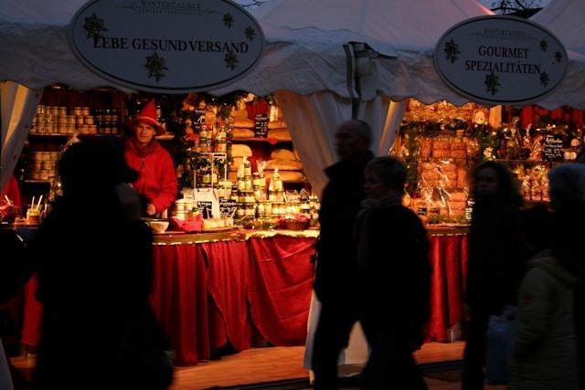 Marché de Noel à Hambourg