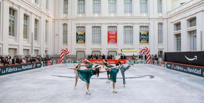 patinoire cibeles a madrid