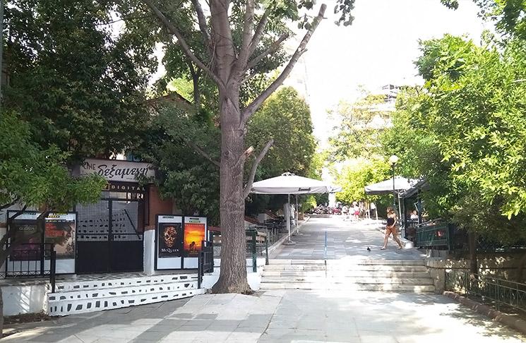 dexamenis cinema plein air