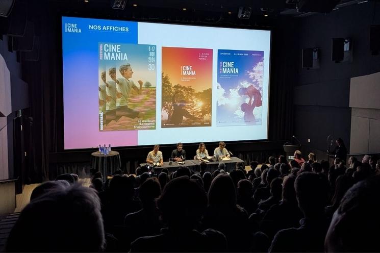 les trois affiches 2024, 25 et 26