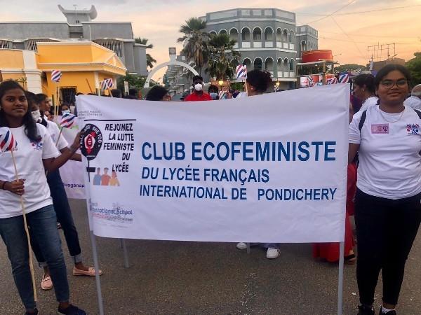 le club eco feministe du lycee francais de pondichery
