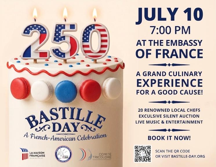 le comité tricolore organise à washington le Bastille Day