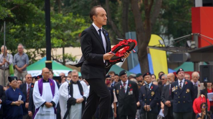 Consul Alexandre Giorgini armistice