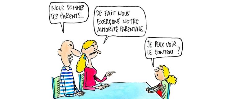 le contrat de coparentalité est très important