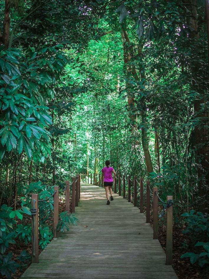 la course à pied à singapour