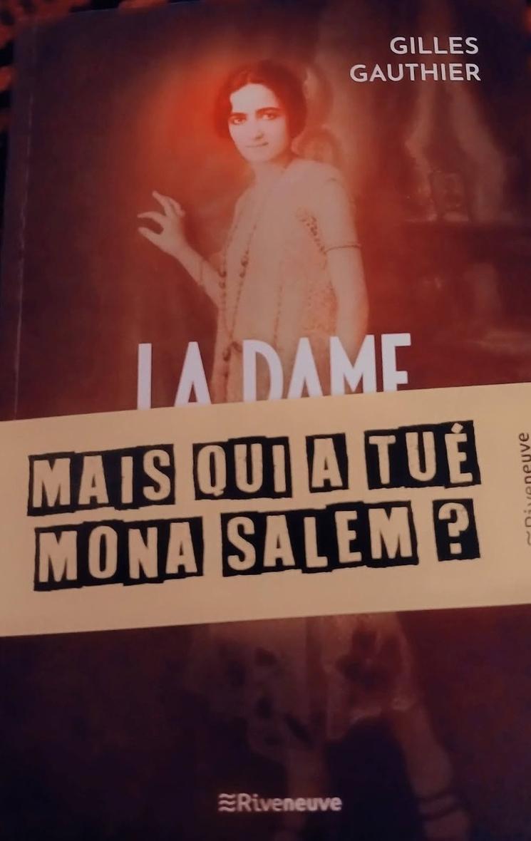 couverture du livre "la dame d'Alexandrie, qui a tué Mona Salem?"