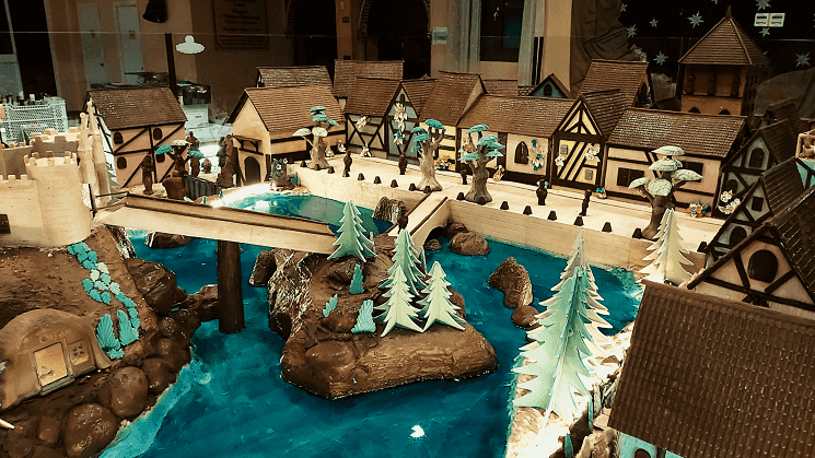 crèche chocolat espagne