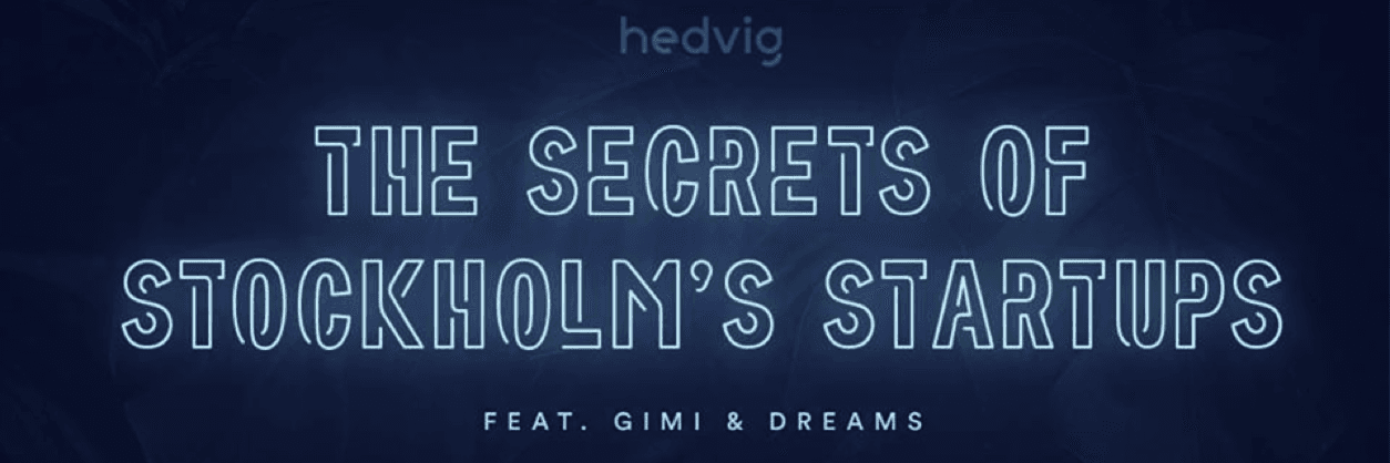 secrect stochkolm start up