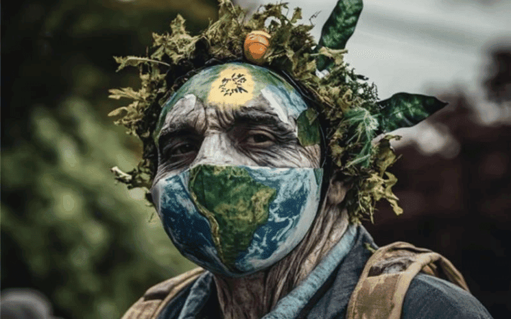 déguisement réchauffement climatique