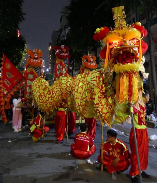 Danses de licorne-lion-dragon