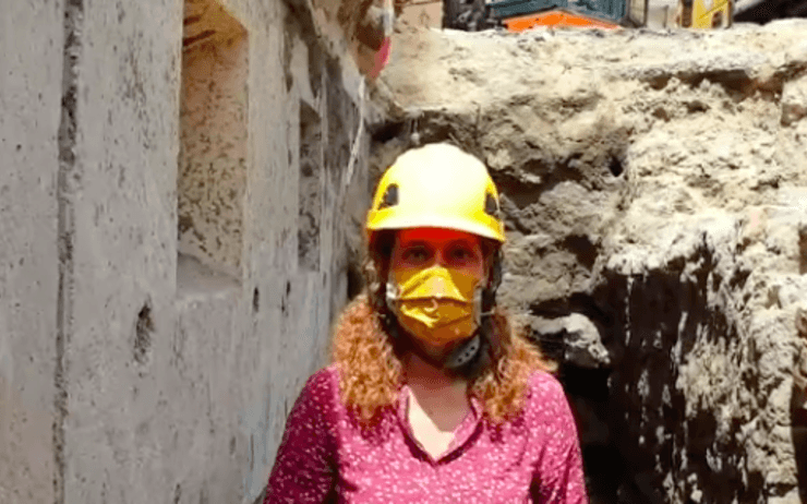 découverte archéologique pantheon