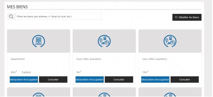 declaration biens immobiliers