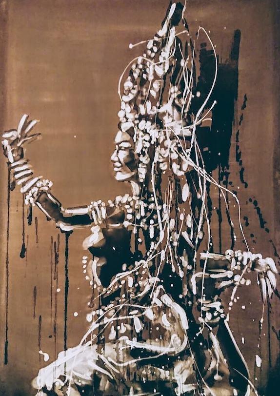 Ramya Chuon - apsara, série "Roots"