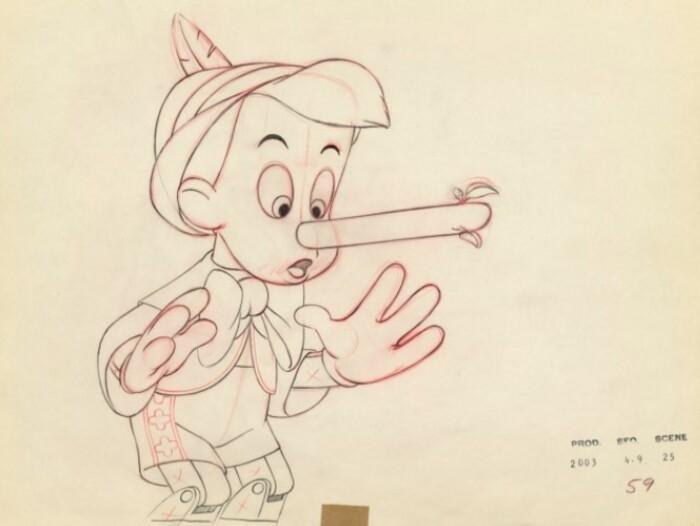 dessin de pinocchio