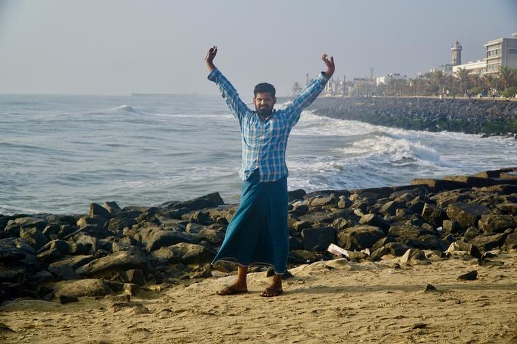 dhoti india inde pondichéry