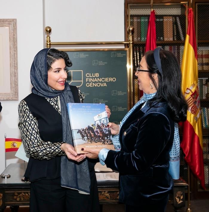 maria luisa comntes avec la princesse