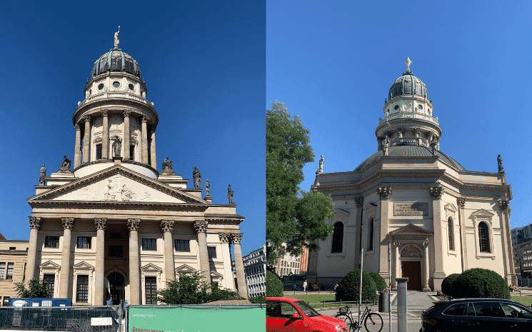 dome français dome allemand berlin galeries lafayette