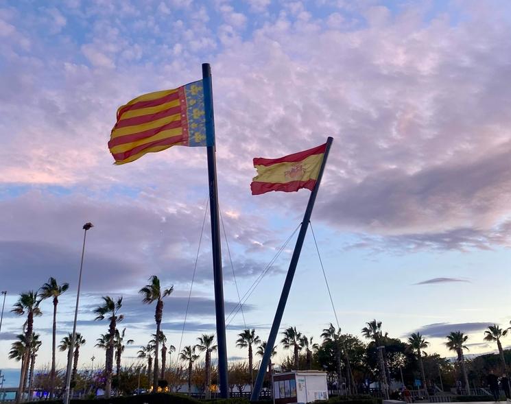 drapeau Espagne Valencia