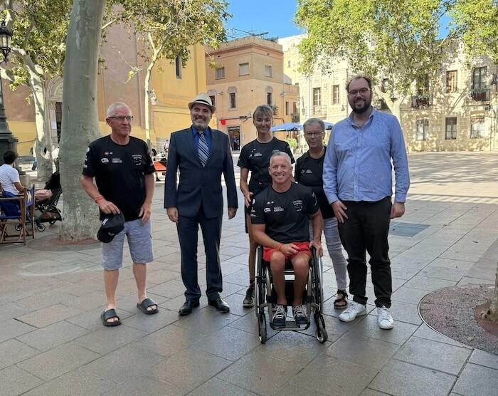 MR Maël Solen picard délégué du Québec, Mme Paul pierroux-taranto , Jimmy,Manon,Pierrette et Thierry