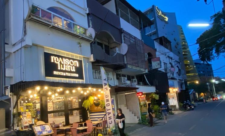 Devanture restaurant Maison Chiang Mai