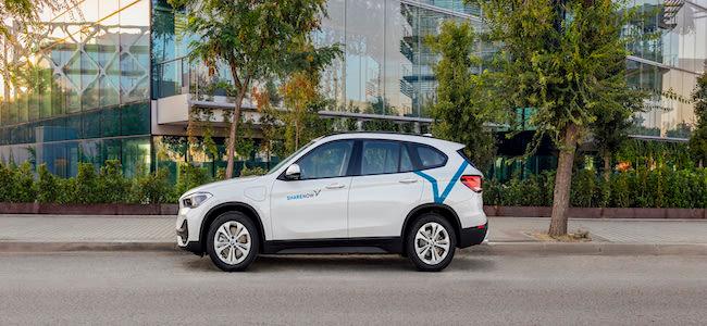 Une voiture Share Now