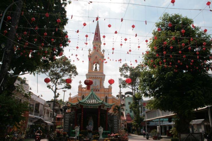 Eglise Saint-François-Xavier ou Eglise du Père Tam, Ho Chi Minh Ville, Vietnam