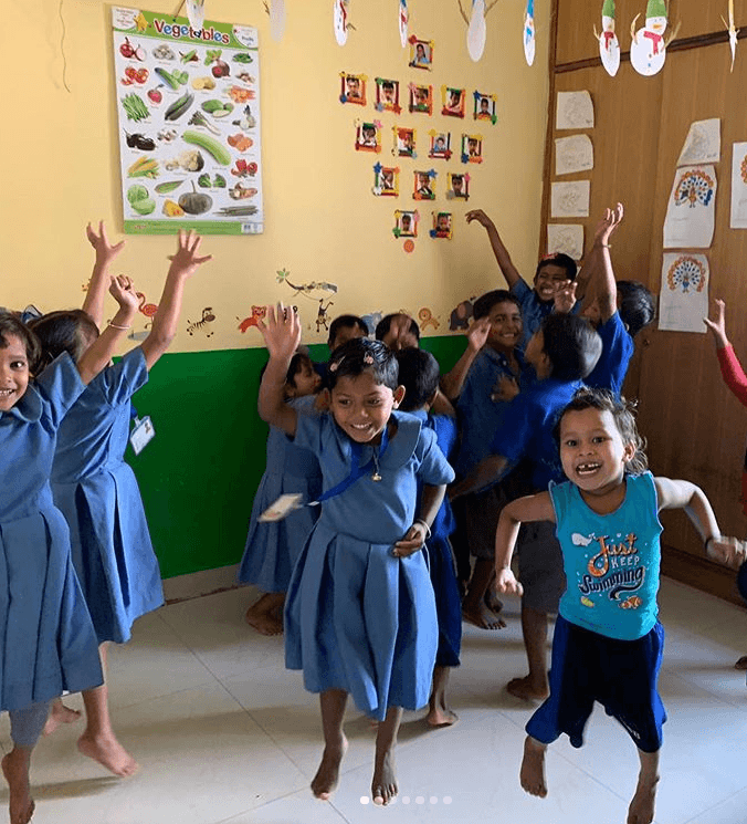 enfants india inde école bangalore