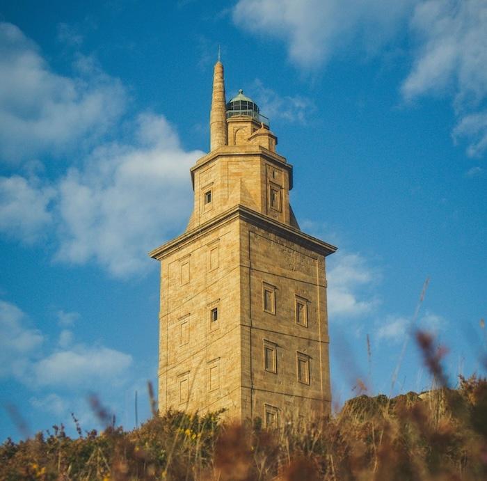 À La Corogne, le plus vieux phare du monde