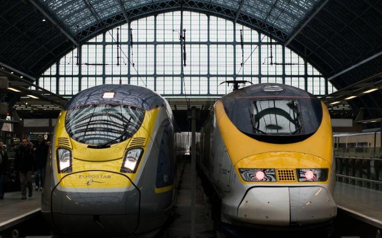 eurostar trajet londres