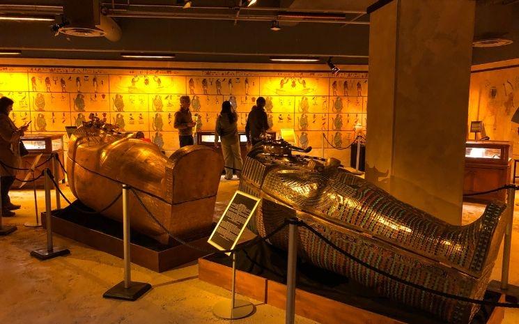cercueil des pharaons expérience immersive toutankhamon