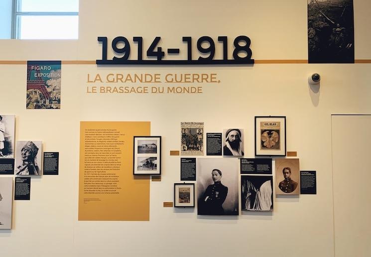 exposition Portraits de France salle 1914-1918