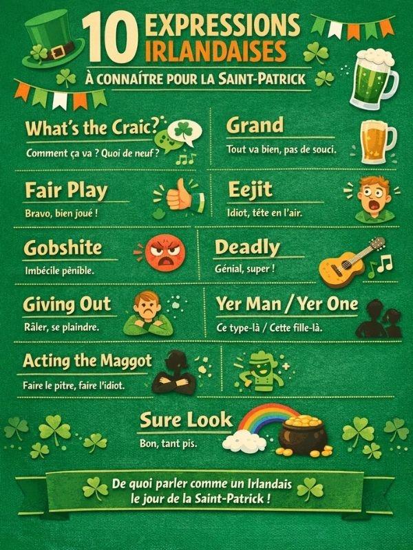 expressions irlandaises
