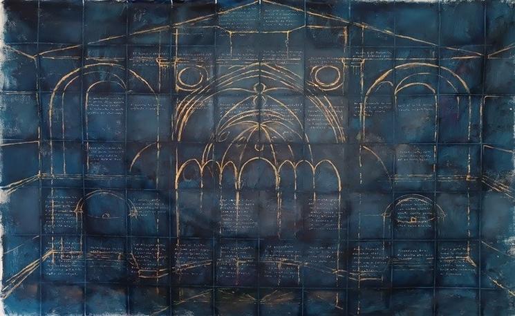 façade eglise peinte