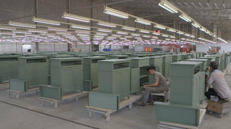 Fabrication de produits au Vietnam
