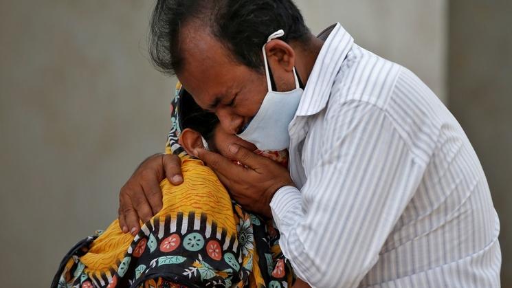 famille covid india inde