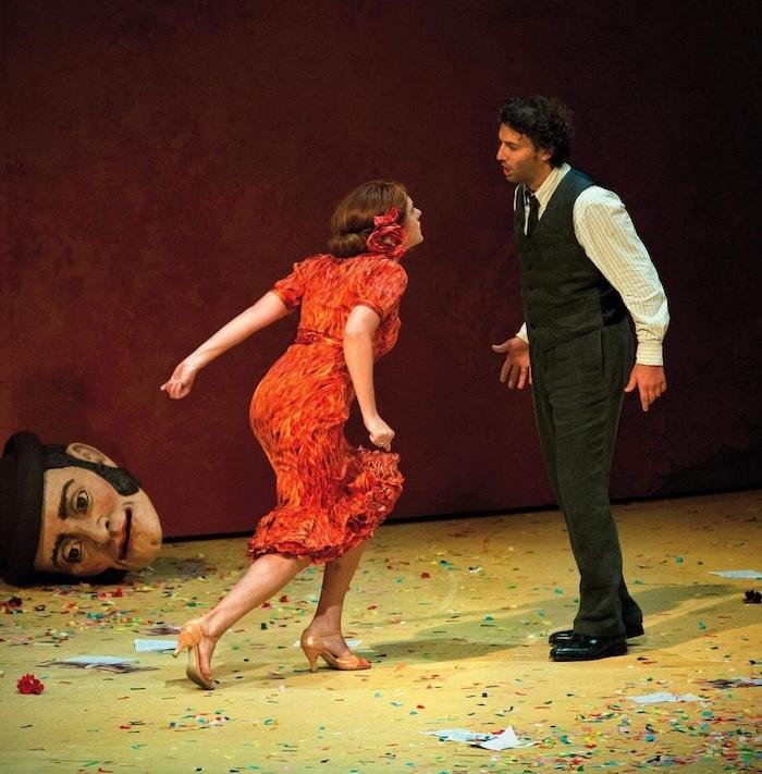 representation de carmen à l'opera de Salzbourg