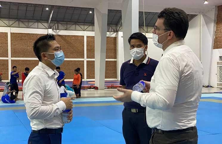 fédération cambodgienne de judo Vibol et Ratha