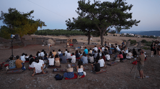 Au festival de théâtre de Bergame en août 2021