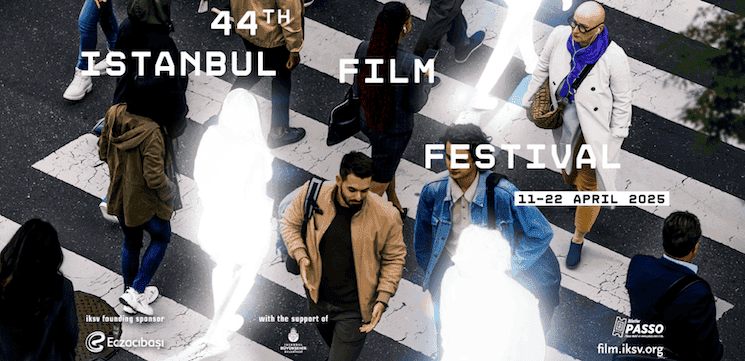 Affiche officielle du Festival international du film d’Istanbul 2025, du 11 au 22 avril