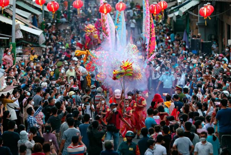 fête des lanternes dans le district 5 a saigon