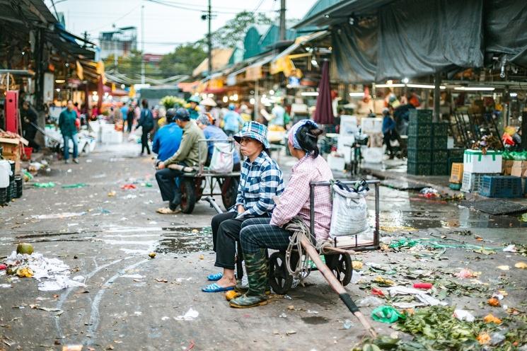 fin du marché de long bien